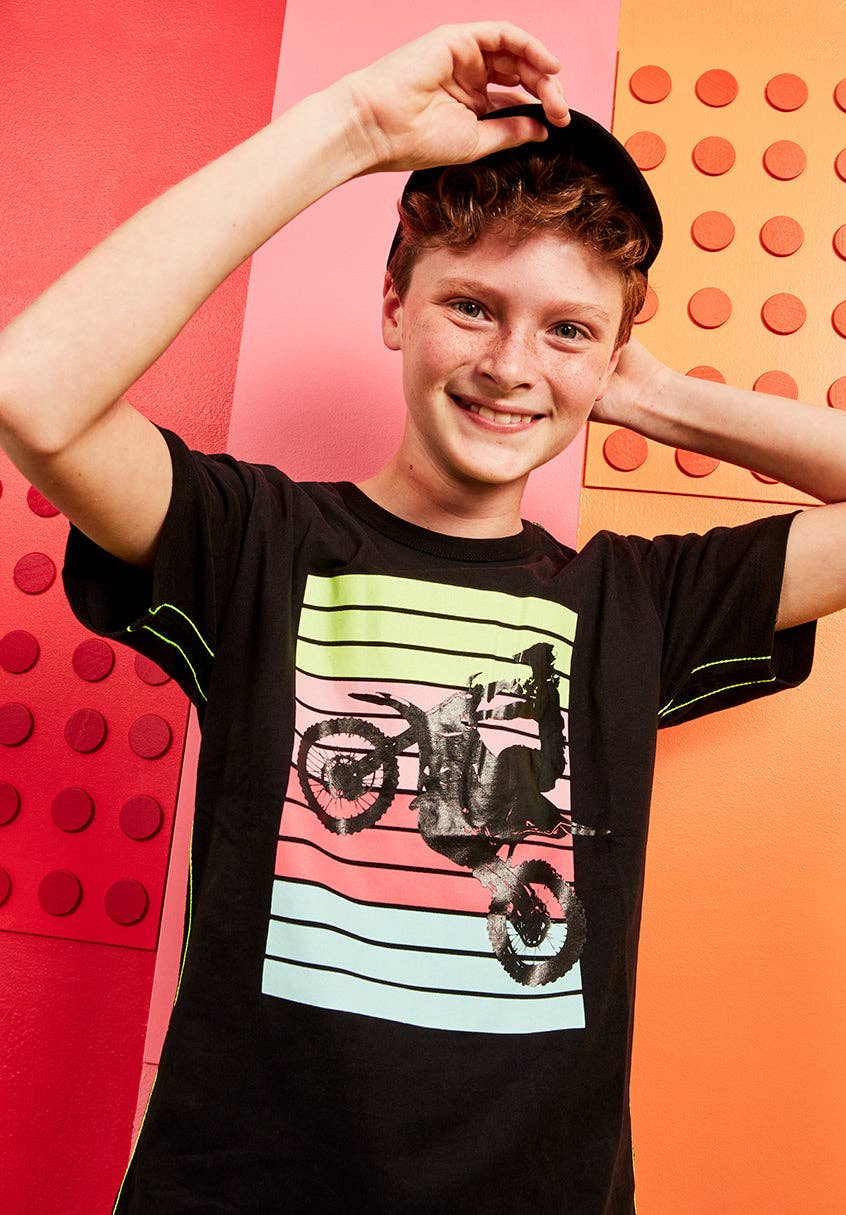 Boys’ Moto Wheelie Graphic Tee