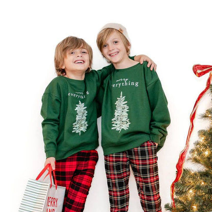 Merry Everything | Kids Christmas Sweatshirt