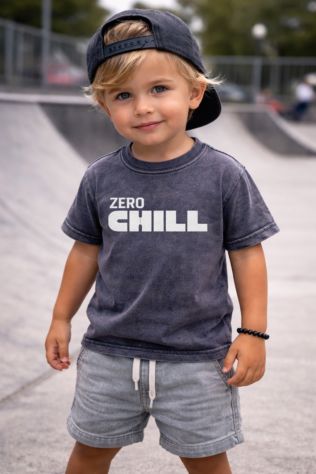 Zero Chill | Boys Vintage Graphic Tee