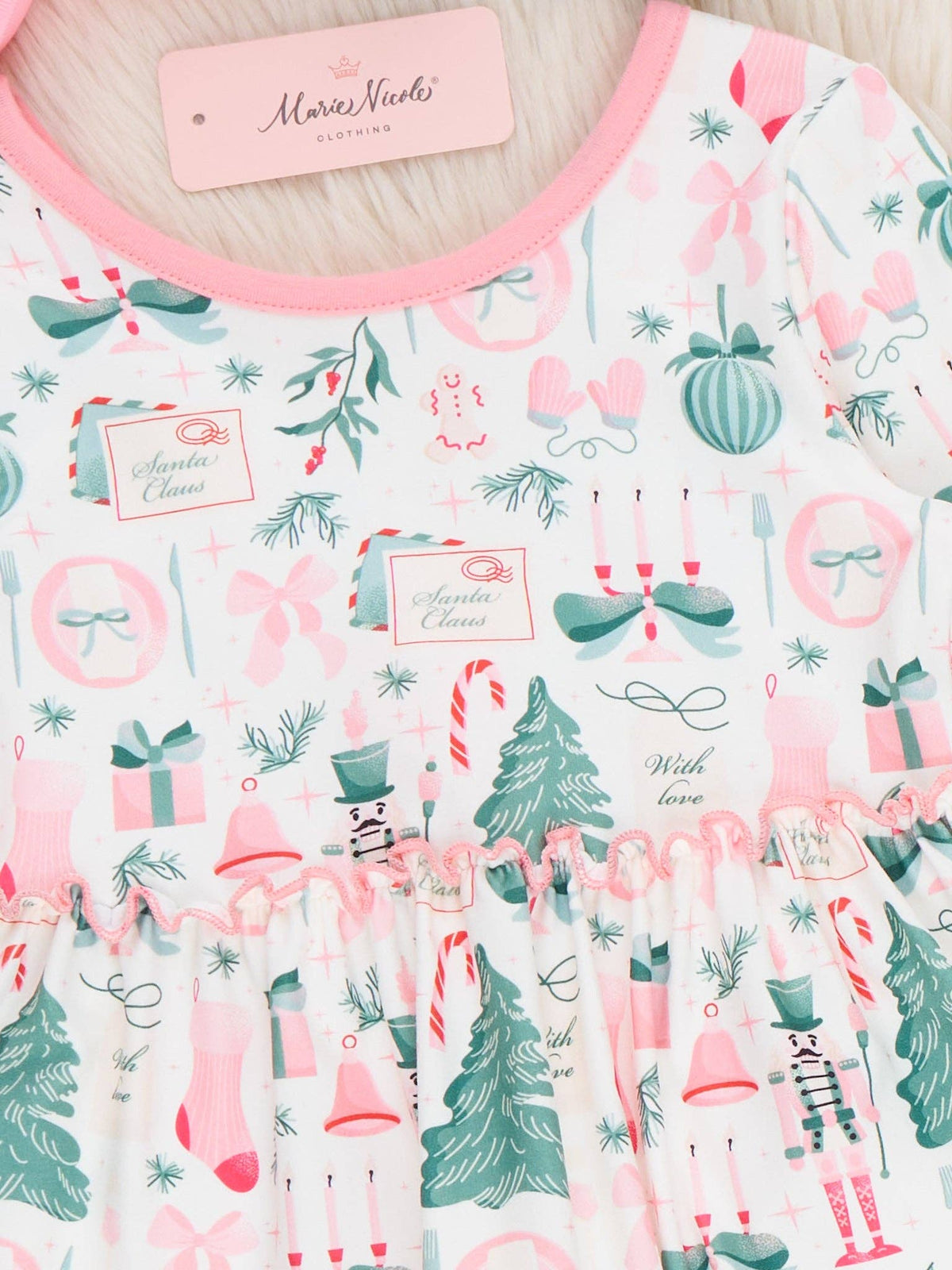 Nutcracker Nights Ruffle Dress