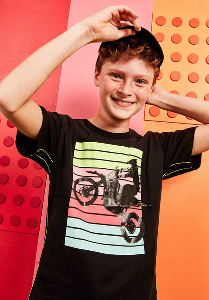 Boys’ Moto Wheelie Graphic Tee