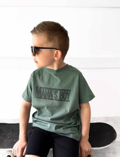 Mamas Boy | Kids Tee + Matching Mama
